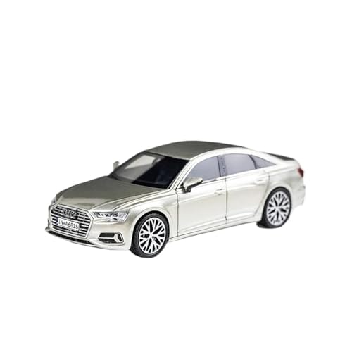 1:64 Für Audi A6 C8 Harzauto Modell Simulation Sammlung Kunstwerk Souvenir Druckguss Fahrzeuge Modell(Gold) von TQMEAD