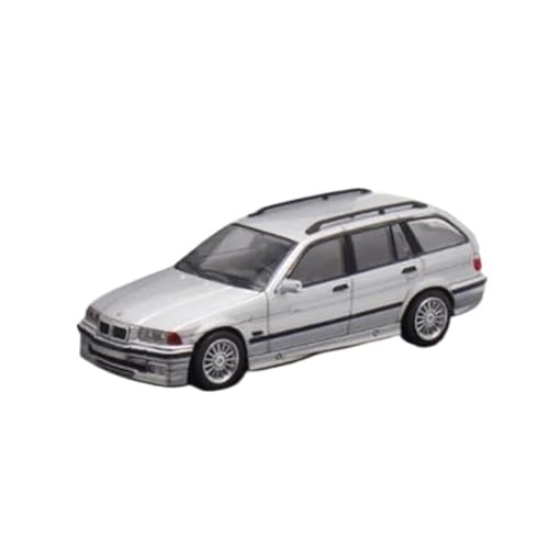 1:64 Für BMW 3 Serie E36 Simulation Legierung Auto Modell Hobby Sammlung Souvenirs Druckguss Fahrzeuge Modell(Gray) von TQMEAD