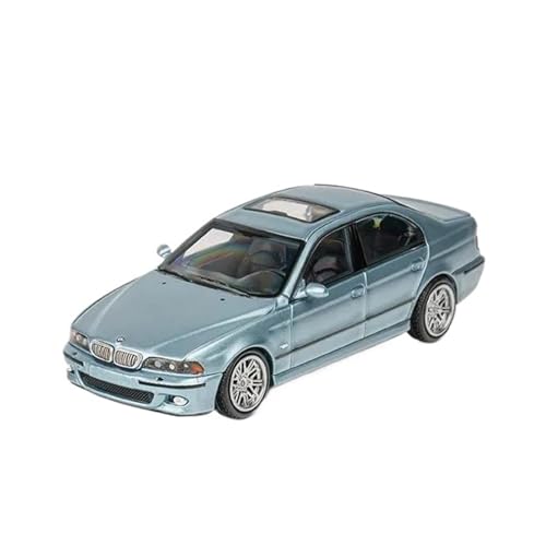 1:64 Für BMW M5 E39 Limousine Simulation Legierung Auto Modell Hause Dekoration Metall Ornamente Druckguss Fahrzeuge Modell(Green) von TQMEAD