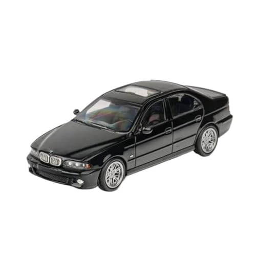1:64 Für BMW M5 E39 Limousine Simulation Legierung Druckguss Auto Modell Home Dekoration Ornamente Druckguss Fahrzeuge Modell(Black) von TQMEAD
