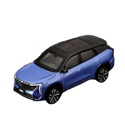 1:64 Für Geely Atlas SUV Legierung Auto Modell Miniatur Maßstab Fahrzeug Sammlung Spielzeug Geschenk(Blue 2) von TQMEAD