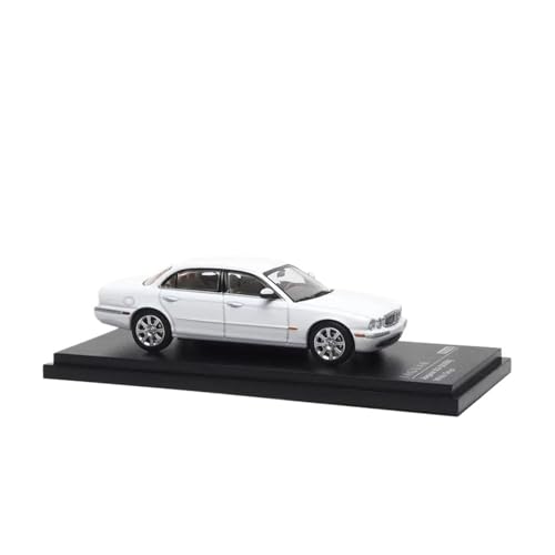 1:64 Für Jaguar XJ6 X350 Sport Auto Simulation Legierung Modell Hobby Sammlung Druckguss Fahrzeuge Modell(White) von TQMEAD