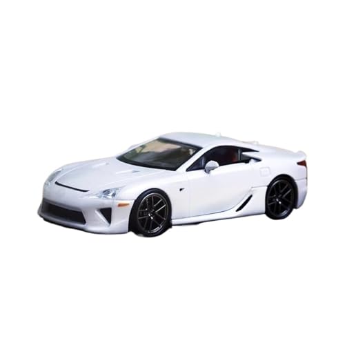 1:64 Für Lexus LFA Weiß Sport Auto Legierung Modell Sammeln Ornamente Dekorative Souvenirs Druckguss Fahrzeuge Modell von TQMEAD