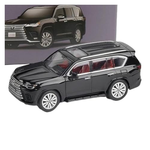 1:64 Für Lexus LX600 SUV Legierung Auto Modell Gießt Druck Metall Fahrzeuge Miniatur Sammlung Geschenk(Black) von TQMEAD