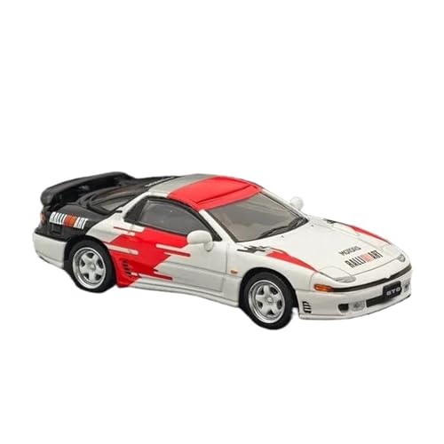 1:64 Für Mitsubishi GTO Twin Turbo RALLIART Weiß Druckgussmodelle Autosammlung Souvenir Dekoration Druckguss Fahrzeuge Modell von TQMEAD