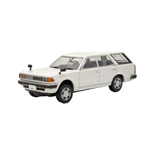1:64 Für Nissan Duke Cedric Van Deluxe 1995 Weiß Diecast Modelle Auto Für Sammlung von TQMEAD