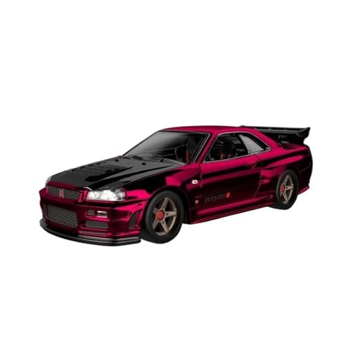 1:64 Für Nissan Skyline GTR R34 Legierung Auto Modell Sammeln Ornamente Dekorative Souvenirs Druckguss Fahrzeuge Modell 1:64 Für Nissan Skyline GTR R34 Legierung Auto Modell Sammeln Ornamente Dekorative Souvenirs Druckguss Fahrzeuge Modell von TQMEAD