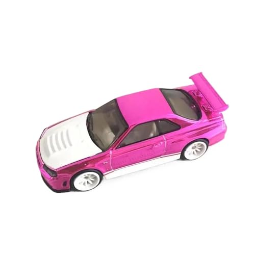 1:64 Für Nissan Skyline GTR R34 Legierung Auto Modell Statische Ornament Souvenir Sammlung Druckguss Fahrzeuge Modell von TQMEAD
