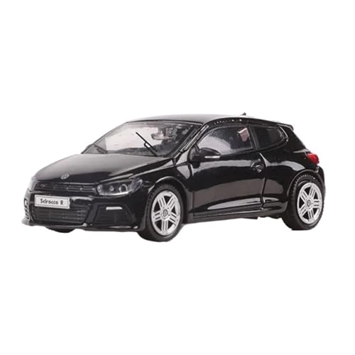 1:64 Für Öffentlichen Scirocco Legierung Sport Auto Modell Druckguss Metall Fahrzeuge Statische Dekoration(Black) von TQMEAD