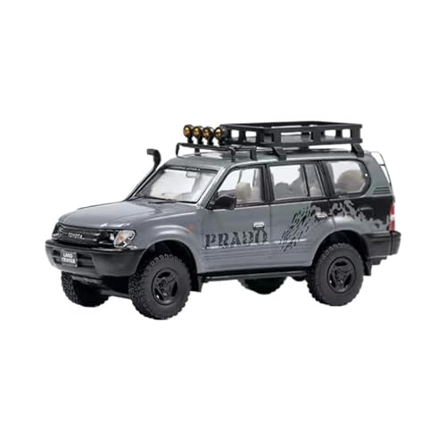1:64 Für Prado Land Cruiser Prado 90 Legierung Auto Display Sammeln Souvenir Dekoration(Gray) von TQMEAD