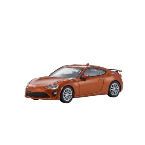 1:64 Für Toyota 86 Gt 2016 Limited Simulation Legierung Automodell Home Dekoration Metall Ornamente Druckguss Fahrzeuge Modell(Orange) von TQMEAD