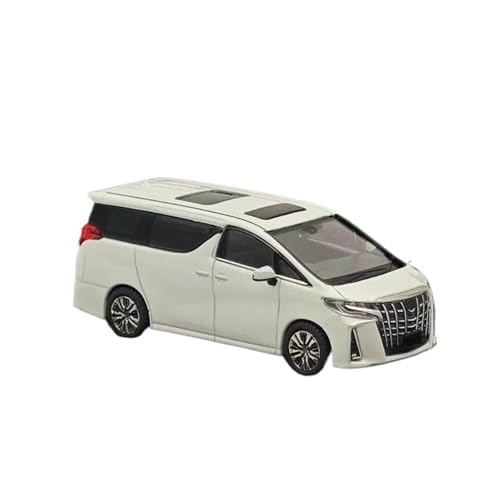 1:64 Für Toyota Elfa H30W Weiß Perle Kristall Glanz Legierung Auto Modell Limitierte Sammlung Druckguss Fahrzeuge Modell von TQMEAD