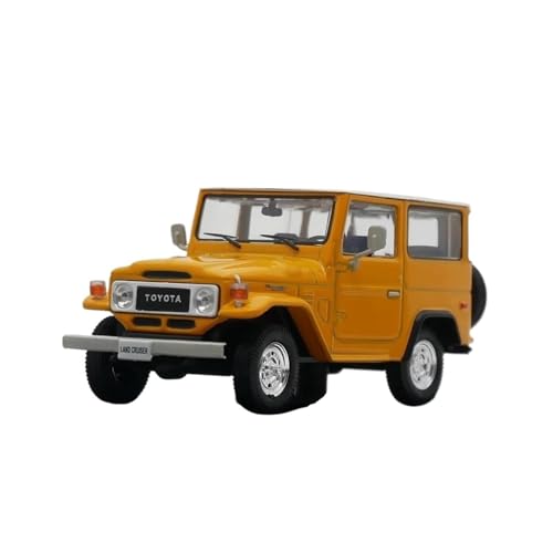 1:64 Für Toyota Land Cruiser FJ40 1982 Simulation Legierung Modell Sammeln Souvenir Display Druckguss Fahrzeuge Modell von TQMEAD
