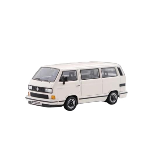 1:64 Für VW T3 Multivan Van Legierung Auto Modell Statische Dekoration Sammlung Souvenir Dekoration Druckguss Fahrzeuge Modell(White) von TQMEAD
