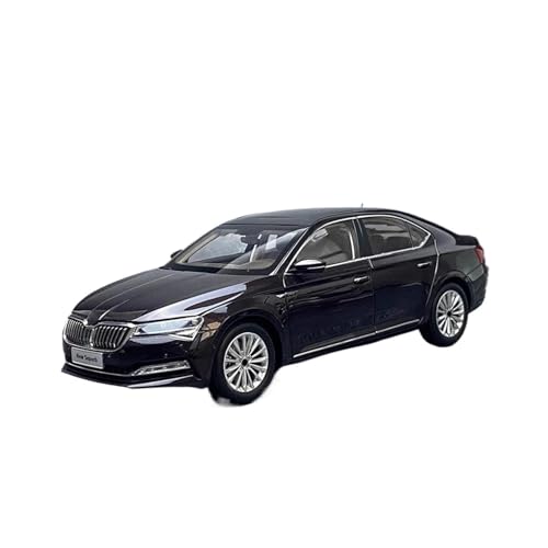 1:64 Skoda Superb Legierung Auto Modell Statische Display Sammeln Souvenir Decration Druckguss Fahrzeuge Modell(Purple) von TQMEAD