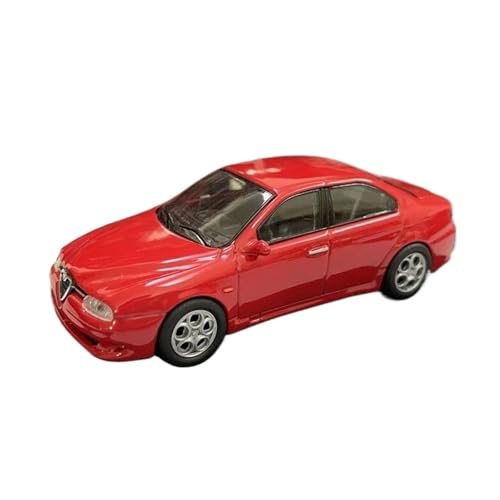 1:64 für Alfa Romeo 156 GTA Sportwagen Rot Druckgusslegierung Statisches Auto Modellsammlung Souvenir von TQMEAD