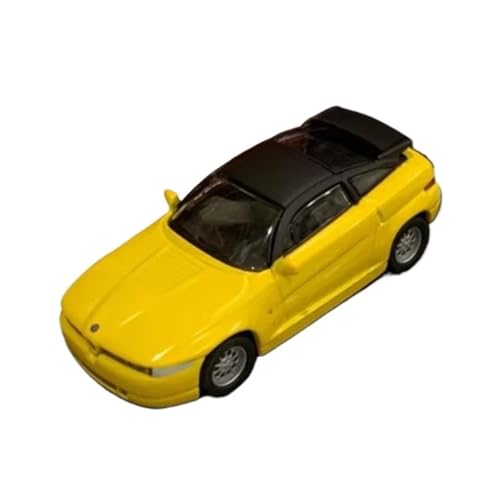 1:64 für Alfa SZ Sportwagen Legierung Modell Dekoration Sammlung Ornamente Statische Anzeige(Yellow) von TQMEAD