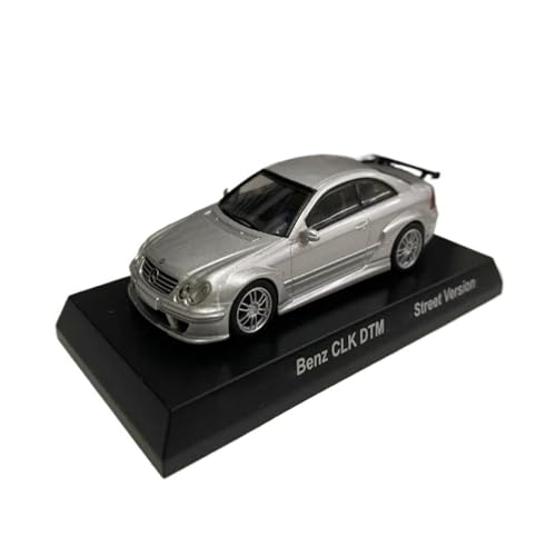 1:64 für Benz CLK DTM Straßenversion, Legierung, Auto-Modell, Souvenir, Display, Sammlungsfahrzeug (grau) von TQMEAD