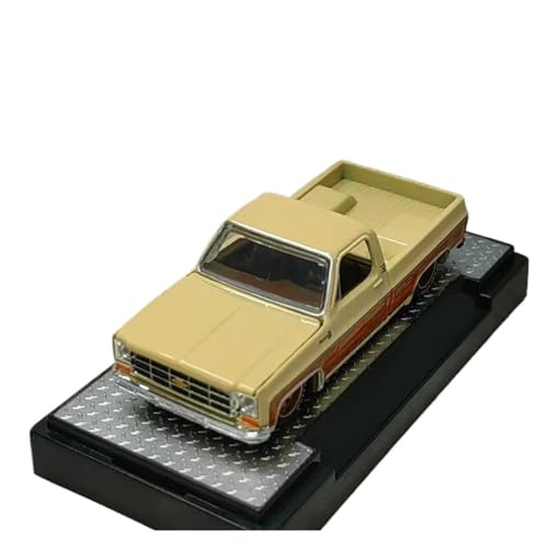 1:64 für Chevy Silverado Pickup Truck Druckguss Legierung Auto Modell Hobby Sammlung Display von TQMEAD