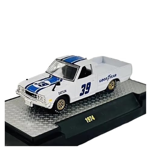 1:64 für Datsun 1974 Pickup Truck Druckgusslegierung Automodell Statische Sammlung Souvenir Display von TQMEAD