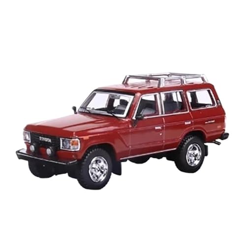 1:64 für Toyota Land Cruiser LC60 Rot Legierung Auto Modell Sammlerstücke Statische Fertig Ornamente 1:64 für Toyota Land Cruiser LC60 Rot Legierung Auto Modell Sammlerstücke Statische Fertig Ornamente von TQMEAD
