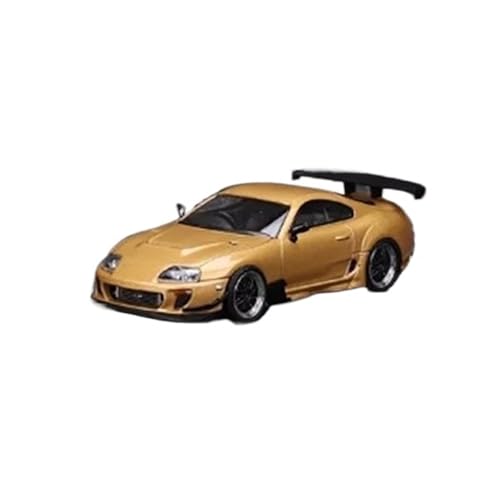 1:64 für Toyota Supra Bull Dämon König Druckguss Legierung Auto Modell Ornamente Sammlerstücke(Yellow) von TQMEAD