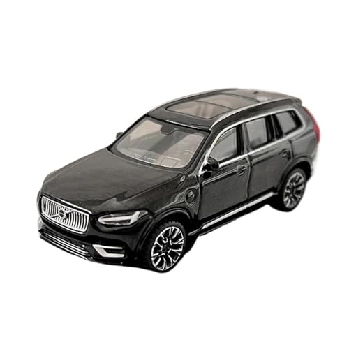 1:64 für Volvo Xc90 Schwarz Druckguss Legierung Auto Modell Sammlung Enthusiasten Ornament Display(Black) von TQMEAD