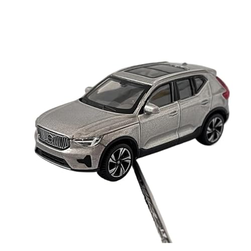 1:64 für Volvo Xc90 Schwarz Druckguss Legierung Auto Modell Sammlung Enthusiasten Ornament Display(Grey 2) von TQMEAD