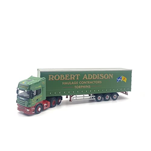 1:76 for Scania LKW Anhänger Auto Modell Container LKW Simulation Legierung Sammlung Ornamente Handwerk Druckguss Fahrzeuge Modell(4) von TQMEAD