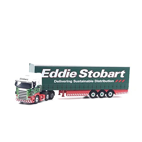 1:76 for Scania LKW Anhänger Auto Modell Container LKW Simulation Legierung Sammlung Ornamente Handwerk Druckguss Fahrzeuge Modell(6) von TQMEAD