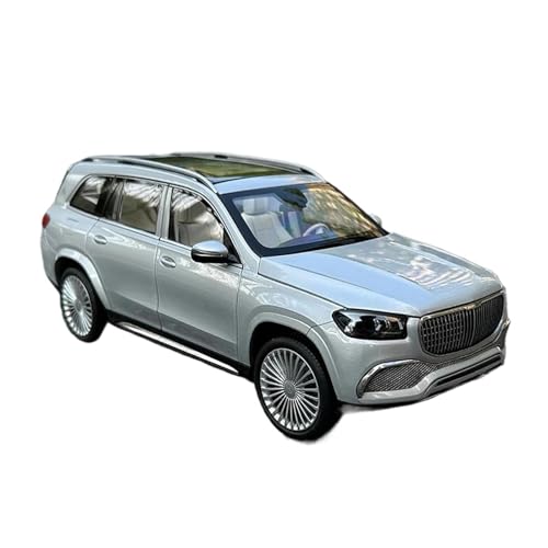 1:87 Für GLS600 Statische Legierung Simulation Auto Modell Sammlung Ornamente Souvenir Druckguss Fahrzeuge Modell(Silver) von TQMEAD