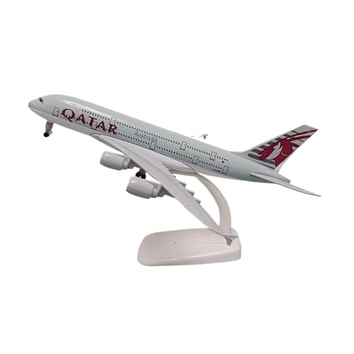 20 cm Für Airbus 380 Legierung Druckguss Flugzeug Modell Mit Rädern Und Fahrwerk Für Sammlung von TQMEAD