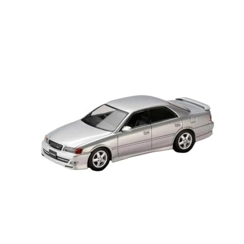 Chaser Tourer V JZX100 JDM-Simulationslegierungsautomodell Im Maßstab 1:64 Statisches Display, Sammlerstück Druckguss Fahrzeuge Modell(Silver) von TQMEAD