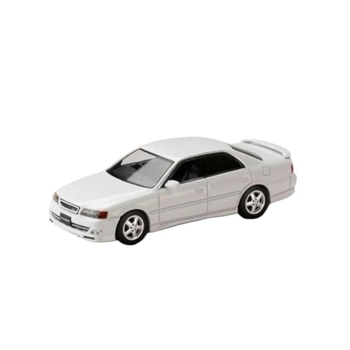 Chaser Tourer V JZX100 JDM-Simulationslegierungsautomodell Im Maßstab 1:64 Statisches Display, Sammlerstück Druckguss Fahrzeuge Modell(White) von TQMEAD