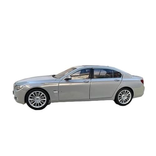 Druckguss Fahrzeuge Modell 1:18 Für BMW 760Li F02 Simulation Auto Modell Sammlung Display Home Dekoration Originalgetreue Nachbildung(Silver) von TQMEAD