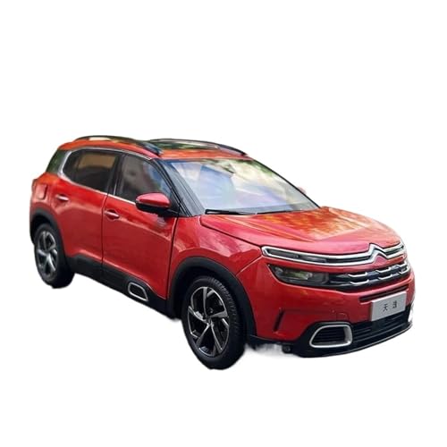 Druckguss Fahrzeuge Modell 1:18 Für Citroen C5 Aircross SUV Simulation Legierung Auto Modell Sammlung Display Home Dekoration Originalgetreue Nachbildung von TQMEAD