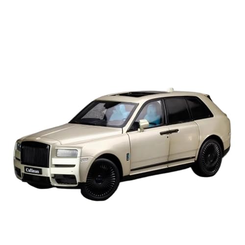 Druckguss Fahrzeuge Modell 1:18 Für Cullinan BB-Version Simulation Legierung Automodell Statisches Ornament Souvenir Sammlerstück Originalgetreue Nachbildung(Silver) von TQMEAD