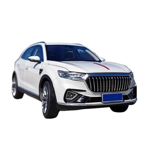 Druckguss Fahrzeuge Modell 1:18 Für FAW Hongqi Hs5 Off-Road SUV Druckguss Legierung Auto Modell Statisch Fertig Ornamente Originalgetreue Nachbildung(White) von TQMEAD