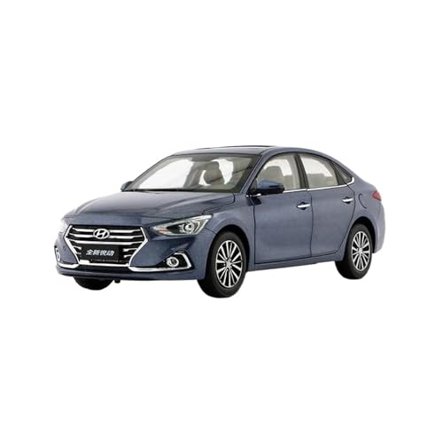 Druckguss Fahrzeuge Modell 1:18 Für Hyundai Elentra Celesta Simulation Auto Modell Sammlung Display Home Dekoration Originalgetreue Nachbildung(Brown) von TQMEAD