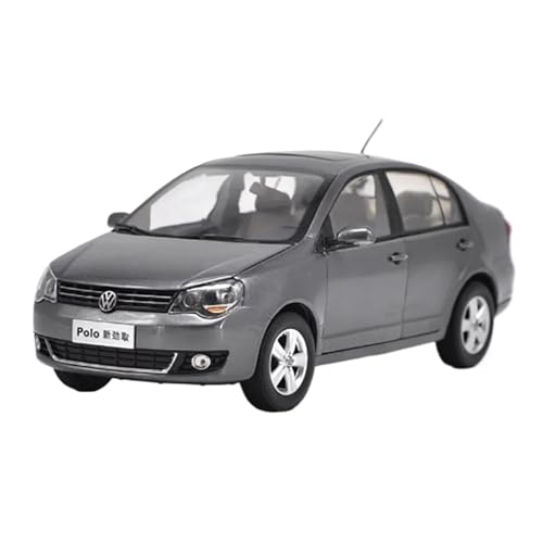 Druckguss Fahrzeuge Modell 1:18 Für Shanghai Polo Druckguss Legierung Auto Modell Statische Fertig Ornamente Originalgetreue Nachbildung(Gray) von TQMEAD