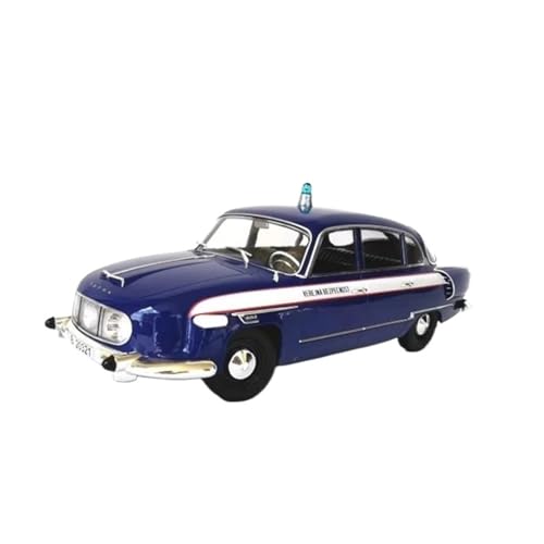 Druckguss Fahrzeuge Modell 1:18 Für Sowjetische Tatra 603 Polizeiauto Simulation Legierung Modell Home Dekoration Ornamente Originalgetreue Nachbildung von TQMEAD
