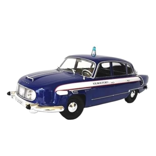 Druckguss Fahrzeuge Modell 1:18 Für Sowjetischen Tatra 603 Polizei Auto Simulation Modell Ornamente Display Home Dekoration Originalgetreue Nachbildung von TQMEAD