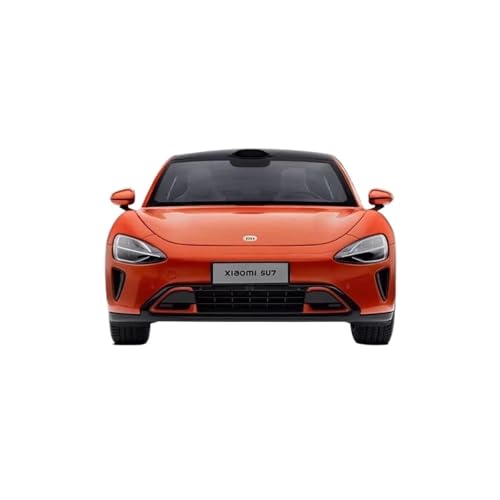 Druckguss Fahrzeuge Modell 1:18 Für Xiaomi SU7 High-End-Limousine Simulation Legierung Modell Home Dekoration Ornamente Originalgetreue Nachbildung(Red) von TQMEAD