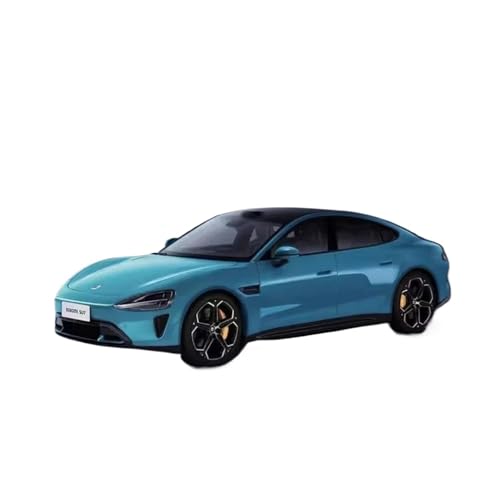 Druckguss Fahrzeuge Modell 1:18 Für Xiaomi Su7 Simulation Legierung Statische Auto Modell Sammlung Display Home Dekoration Ornamente Originalgetreue Nachbildung(Blue) von TQMEAD