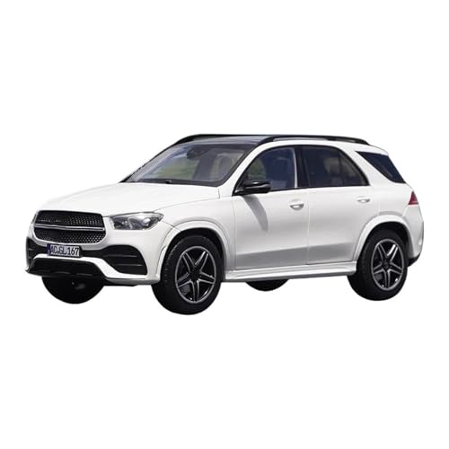 Druckguss Fahrzeuge Modell 1:18 für GLE SUV 2019 Legierung Simulation Auto Modell Sammlung Ornament Souvenirs Originalgetreue Nachbildung(White) von TQMEAD