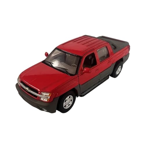 Druckguss Fahrzeuge Modell 1:24 Für Chevy Avalanche Pickup Truck Legierung Automodell Statisches Sammeln Hobby Fan Originalgetreue Nachbildung(Red) von TQMEAD