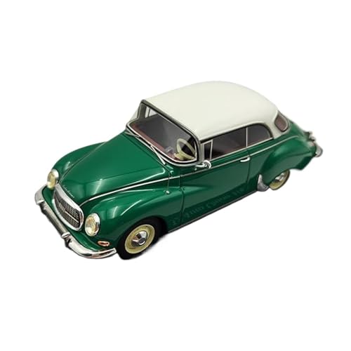 Druckguss Fahrzeuge Modell 1:32 Für Auto Union 1000 Coupe Simulation Harz Vintage Auto Modell Grün Classics Souvenir Sammlerstücke Originalgetreue Nachbildung von TQMEAD