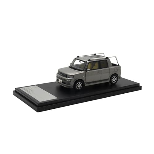 Druckguss Fahrzeuge Modell 1:43 Für Toyota BB Open Deck 2001 Harz Auto Modell Display Custom Souvenir Originalgetreue Nachbildung(Gray) von TQMEAD