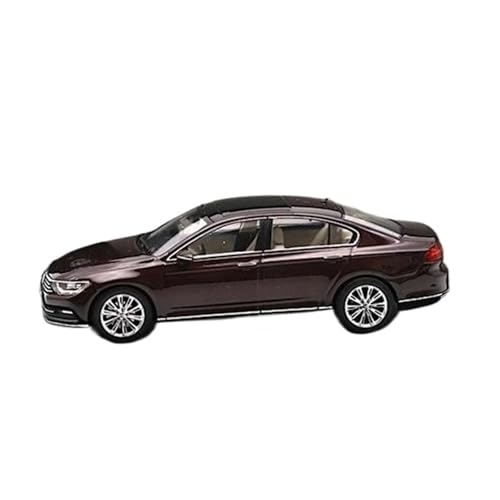 Druckguss Fahrzeuge Modell 1:43 Für Volkswagen Passat B8 Limousine Simulation Legierung Auto Modell Display Custom Souvenir Originalgetreue Nachbildung(Brown) von TQMEAD