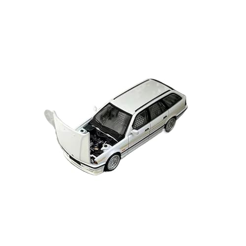 Druckguss Fahrzeuge Modell 1:64 Für BMW E34 Alpina Touring Simulation Legierung Auto Modell Display Custom Souvenir Originalgetreue Nachbildung(White) von TQMEAD